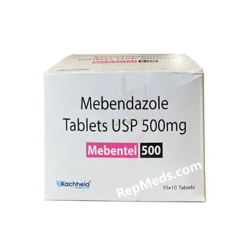 Mebendazole 500mg - 100 tablets